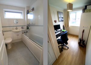 Bathroom and Bedroom- click for photo gallery